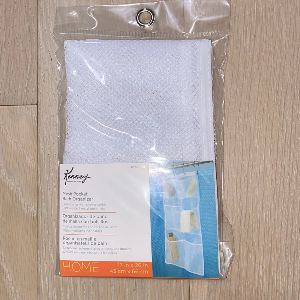 Mesh Pocket Bath Organizer